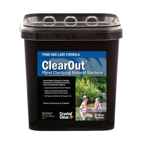 ClearOut Dry Beneficial Pond Bacteria for Ponds & Lakes from Crystal Clear®