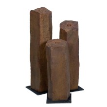 Faux Basalt Fountain Columns