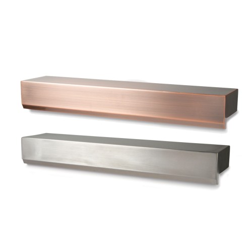 24" Waterwall Spillways in Stainless or Copper Finish by Atlantic®