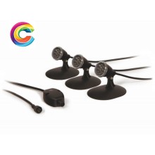 Color Changing 3-Spot Lighting Kit from Atlantic® Color Changing 3-Spot Lighting Kit from Atlantic®