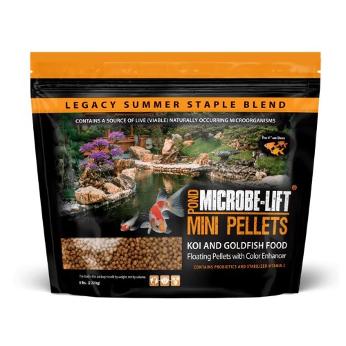Mini Pellet Koi & Goldfish Food from Microbe-Lift