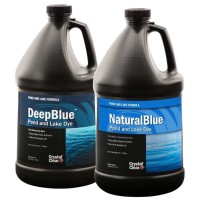 NaturalBlue™ and DeepBlue™ Liquid Pond Dye from Crystal Clear®