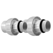 PVC Specialty Full Flow Union with O-Ring - MPT x SLIP