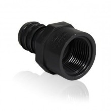 Black Poly Female Hose Adapters (FPT x HB) for Non-Kink Hose