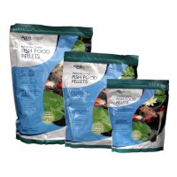 Premium Staple Floating Fish Food Pellets by Aquascape®