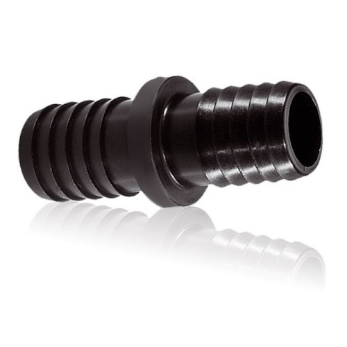 Black Poly Hose Couplers Hose Mender (HB x HB) for Non-Kink Hose