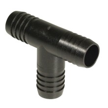 Black Poly Barbed Hose Tees (HB x HB x HB)