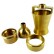 Cascade™ Ice Tower Geyser Brass Fountain Nozzle