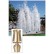 Cascade™ Ice Tower Geyser Brass Fountain Nozzle