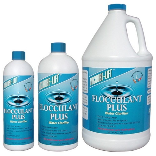 Flocculant Plus™ Pond Clarifier by MicrobeLift® - 1 Gallon