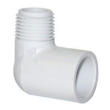 PVC Elbow 90° - MPT x S