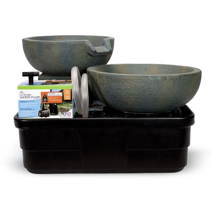 Small Spillway Bowl and Basin Fountain Kit by Aquascape®- The Spillway ...